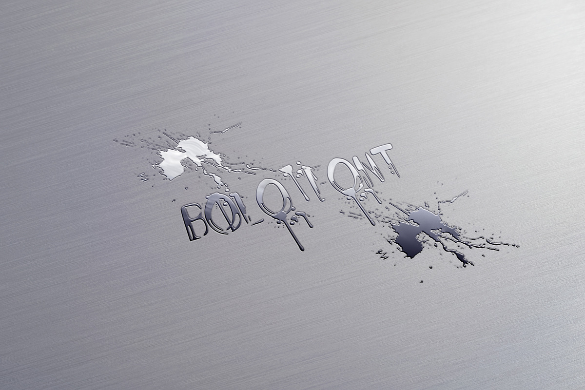 BLOOD FONT