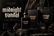 Midnight Vandal, a Blackletter Font by Wow Magic (Thumbnail 5 of 5)