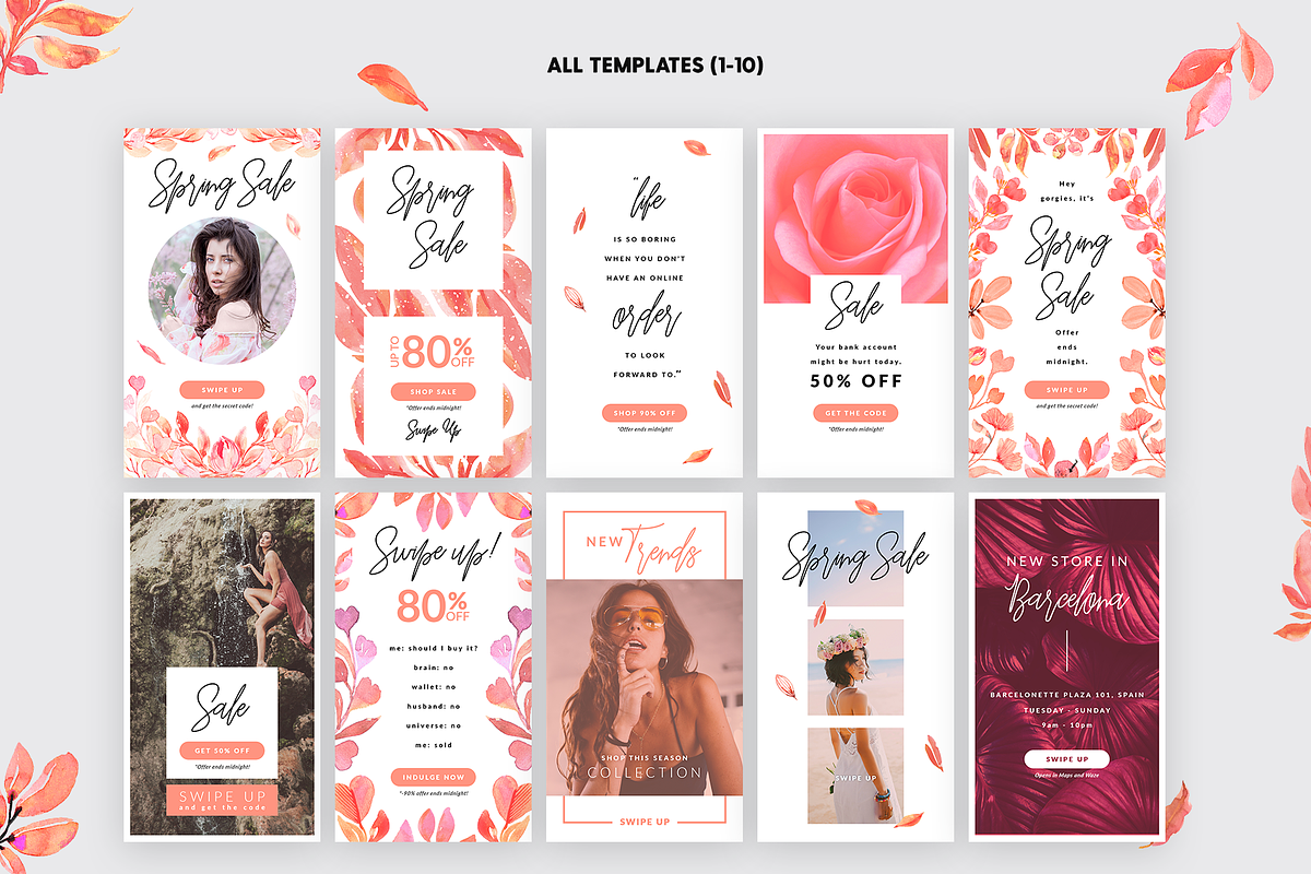Instagram Stories - Lovely Blush Ed., a Social Media Template by The Wedding Shop (Photo 4 of 8)