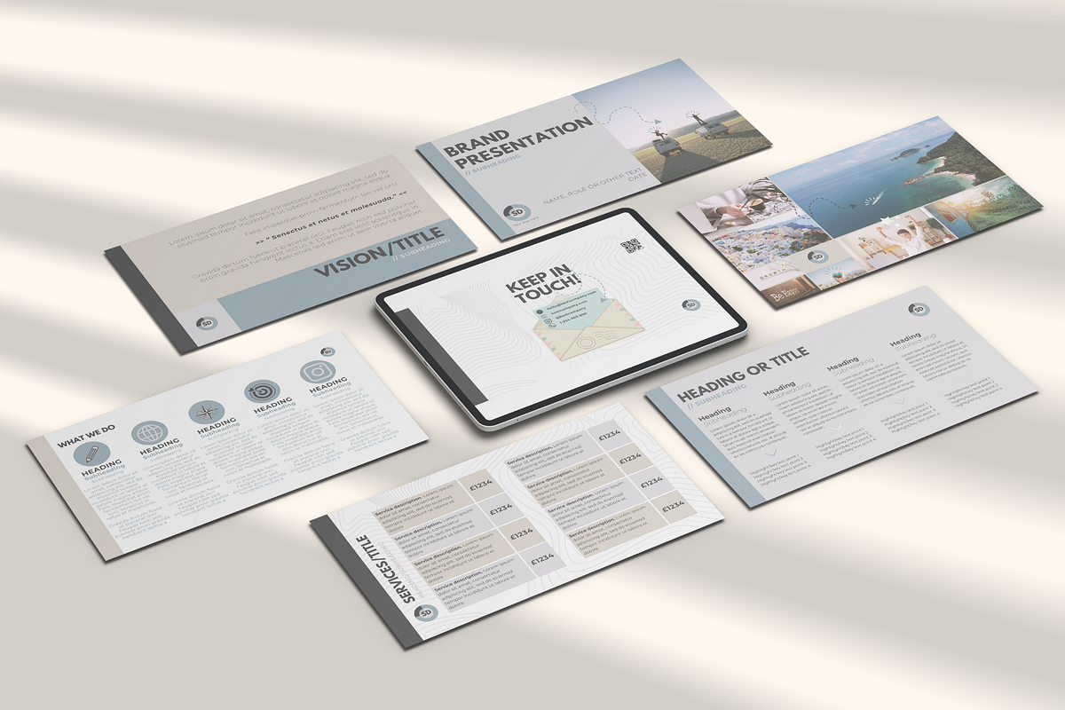 Business Slide Deck Canva | Neutral, a Presentation Template by Monarch 21 Design (Photo 4 of 7)