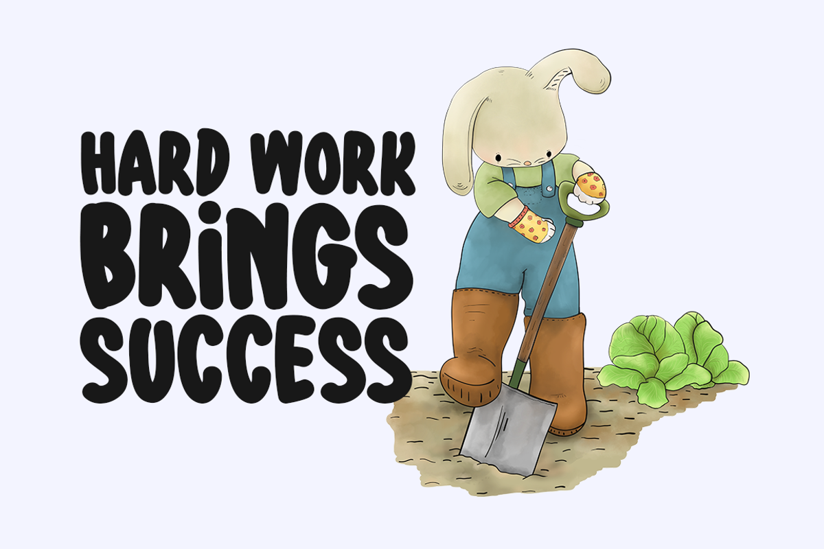 Cute Rabbit Typeface, a Script Font by Seemly Fonts (Photo 2 of 5)