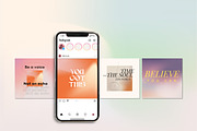 Energetic Instagram Quotes CANVA, a Social Media Template by Kimo Studio (Thumbnail 4 of 11)