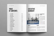 Annual Report Brochure Template, a Brochure Template by E-Type (Thumbnail 2 of 7)