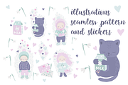 Spring Love, a Seasonal Illustration by Marina Demidova (Thumbnail 1 of 3)