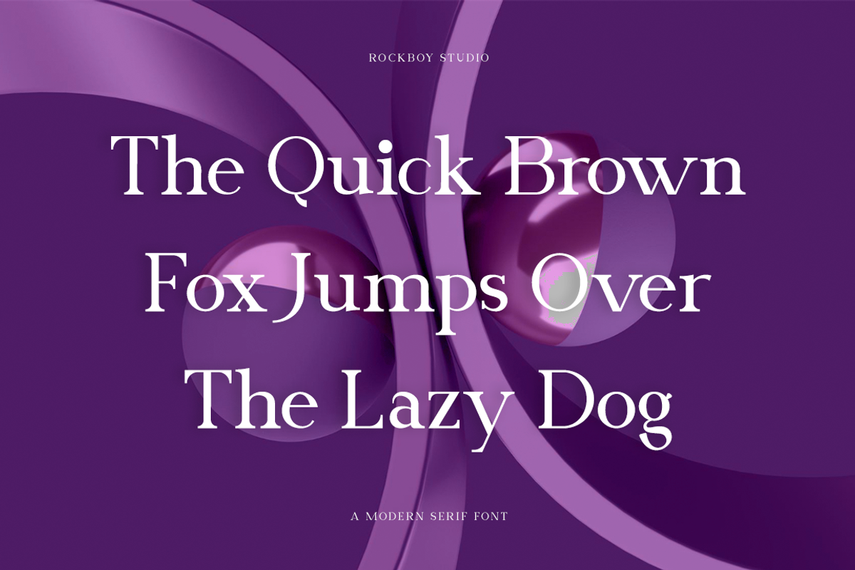 Magnolia - Business Font, a Serif Font by RockboyStd (Photo 8 of 12)