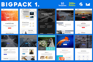 BigPack 1 Email-Template Bundle