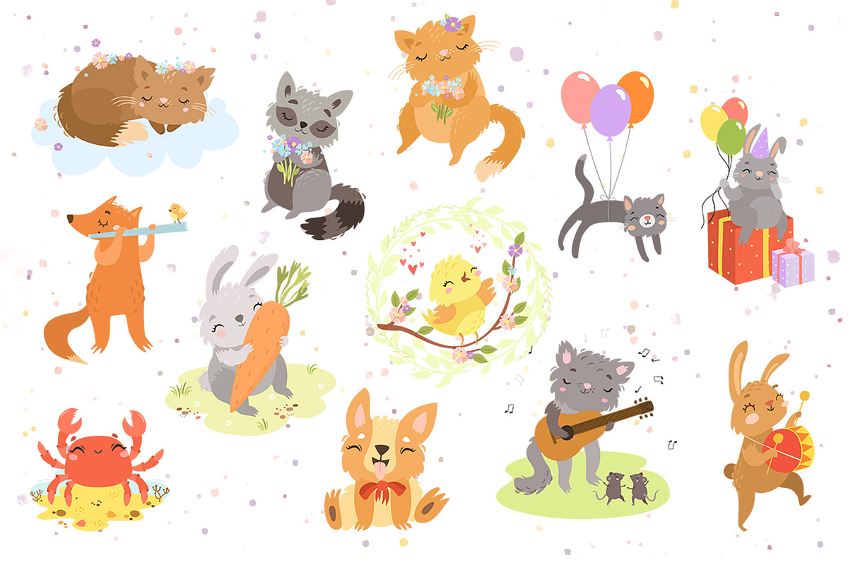 KIDS BUNDLE 2, an Animal Illustration by Lesya Skripak (Photo 4 of 11)