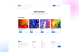 NFT's Auction UI Kit