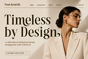 Neue Kentish | Elegant Serif Font, a Serif Font by Graptail (Thumbnail 4 of 12)