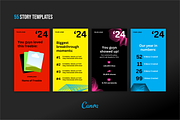 2024 Wrapped Story Templates (Canva), a Social Media Template by Anchor ‹A› Digital Design (Thumbnail 5 of 6)