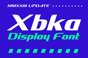 Xbka font, a Slab Serif Font by Andfonts (Thumbnail 1 of 8)