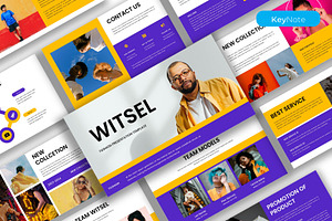 Witsel – Fashion Keynote Template, a Presentation Template by kreatifreya