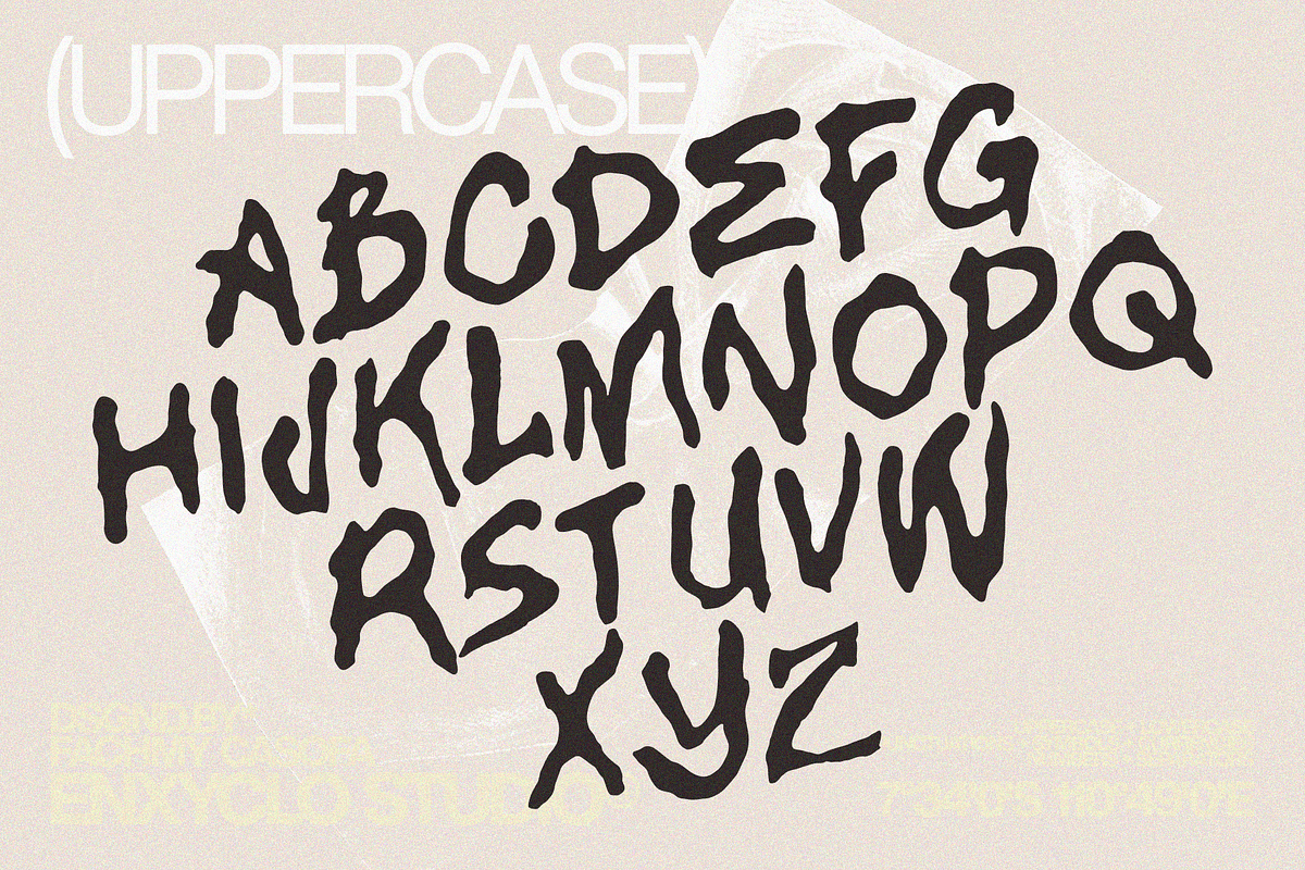 ENGHOLA — Urban Imperfect Font, a Handwritten Font by Enxyclo Studio (Photo 11 of 12)