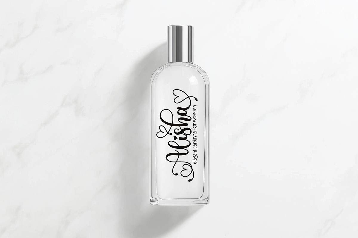 Kinsky - Calligraphy Font with Heart, a Script Font by Airotype (Photo 3 of 12)