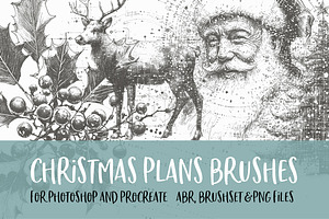 Christmas Plans Brushes For PS/PRO