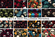1000+ Halloween Digital Paper Bundle, a Wallpaper Photo by Chipshpow Graphics (Thumbnail 5 of 10)