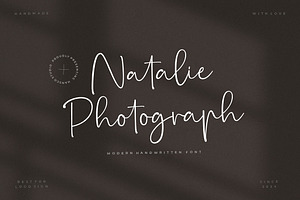 Natalie Photograph Font