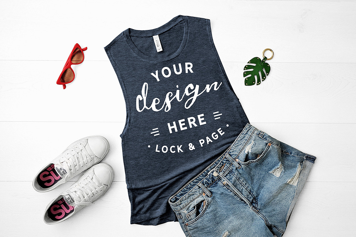 Bella Canvas T-Shirt Mockup Bundle, a Shirt Mockup by lock and page (Photo 66 of 85)