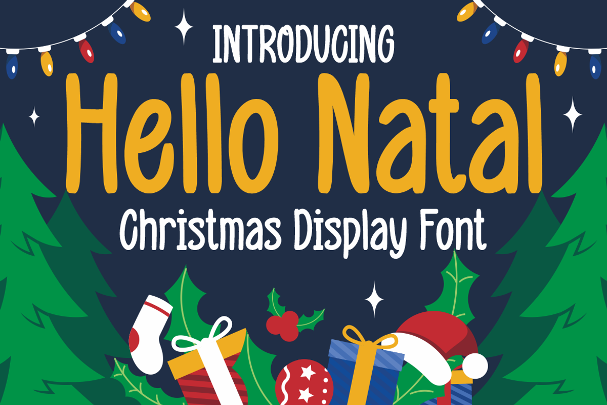 Hello Natal - A Modern Handwritten, a Handwritten Font by Marvadesign (Photo 1 of 6)