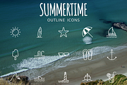 Summertime. A perfect summer iconset, an Icon by brandcut (Thumbnail 1 of 5)