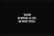 II Balfron: Display Sans Font Family, a Font by Increments Type Foundry (Thumbnail 3 of 13)