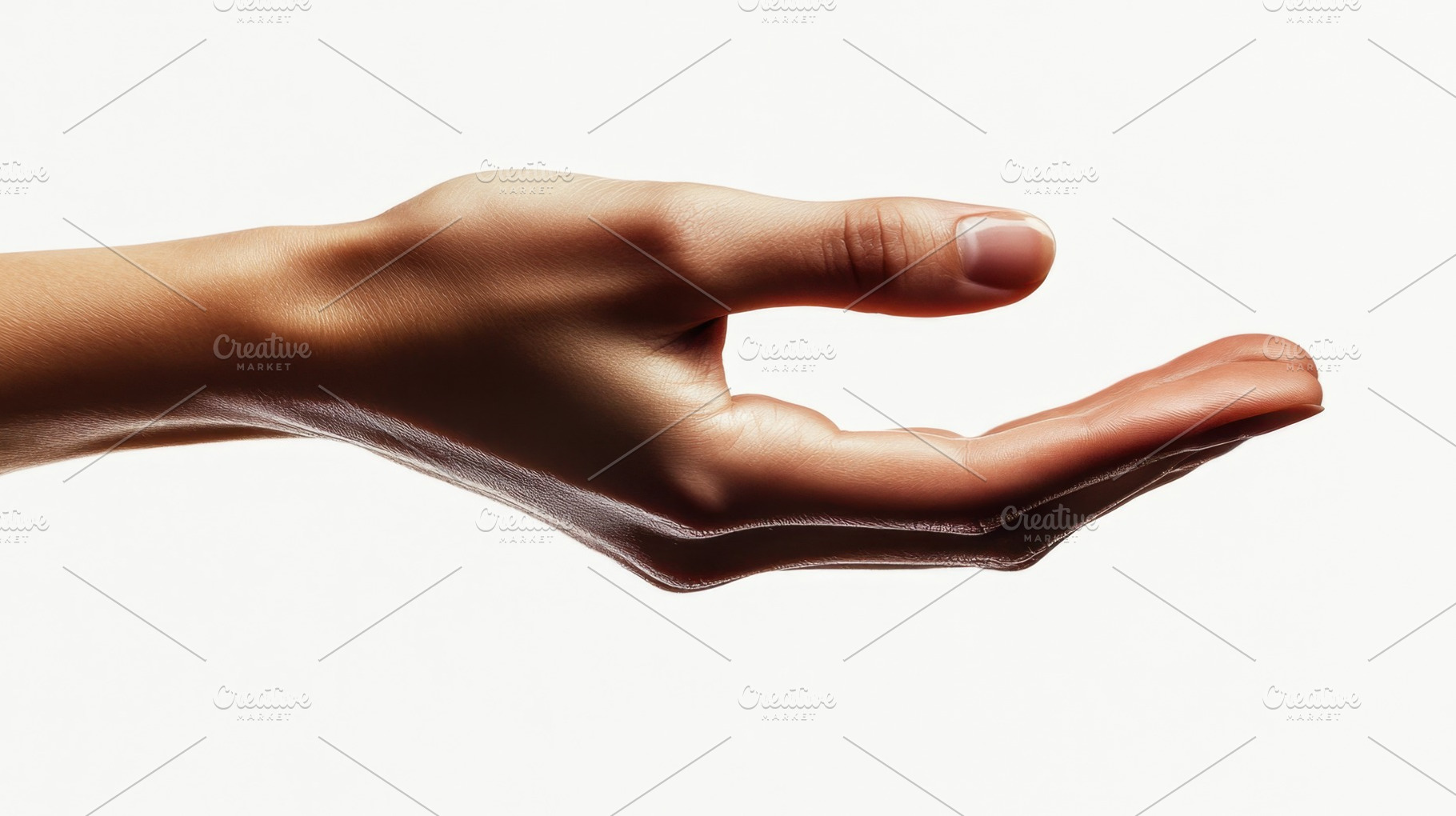 Hand positioned to offer assistance, a Photo by Beautiful things