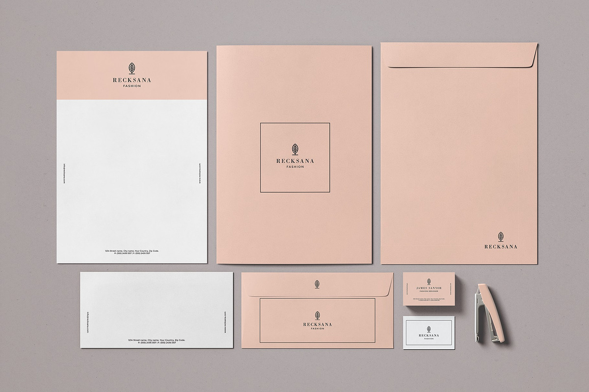 Minimal Stationery Mockup Creator, a Books & Magazine Mockup by Momogi (Photo 3 of 8)