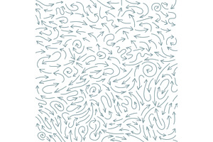 The random movement of the arrows, an Illustration by Ilia Design