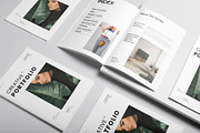 Creative Portfolio Template, a Magazine Template by DesignCrest (Thumbnail 5 of 14)