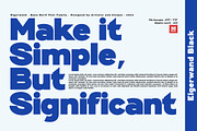 Eigerwand sans serif font family, a Sans Serif Font by Artistic & Unique (Thumbnail 7 of 14)