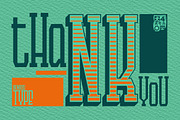 LANDdeuh (Layered font Family), a Serif Font by inumocca_type (Thumbnail 7 of 7)