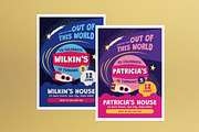 Kids Birthday Invitation, an Invitation Template by graphicook (Thumbnail 1 of 3)