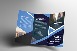 Modern Company Trifold Brochure