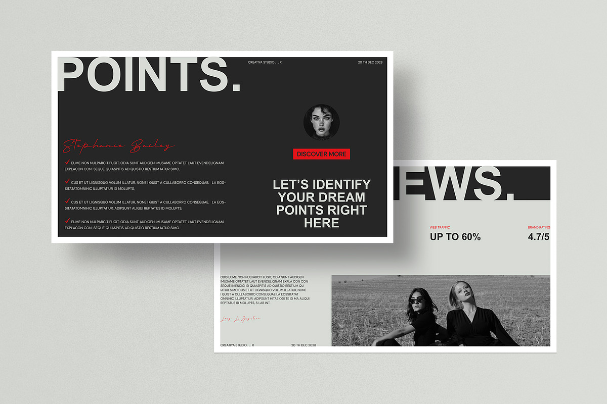 AMYX | Brand Strategy Template, a Presentation Template by Creatiya Type (Photo 8 of 11)