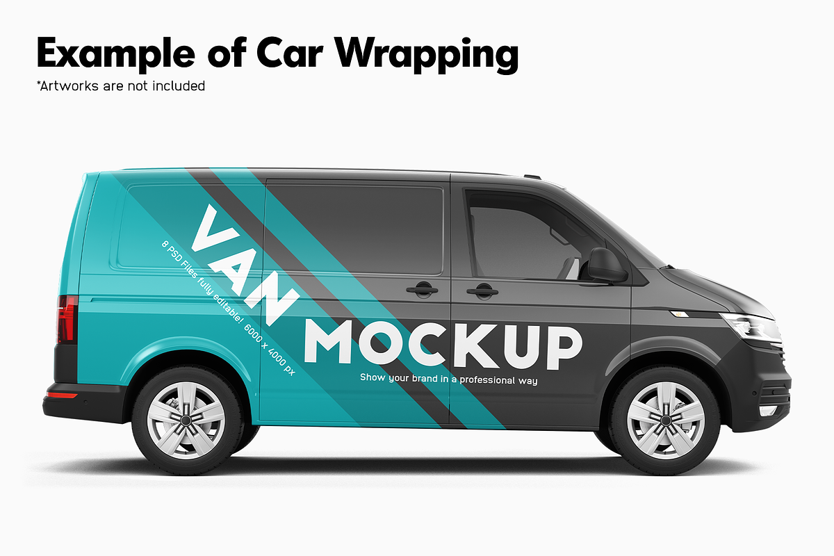 Van Mockup 18, an Advertising Mockup by Mockupix (Photo 5 of 12)