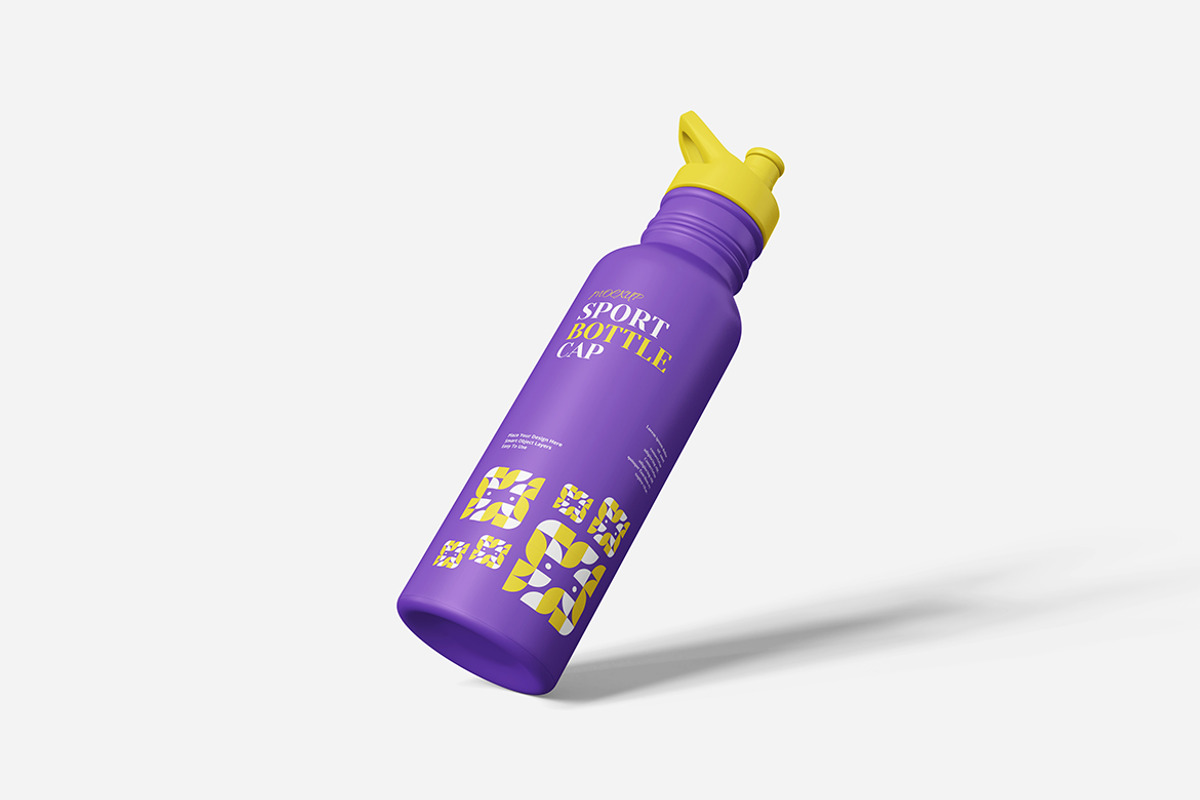 Bottle Sport Mockup, a Product Mockup by Indah (Photo 5 of 6)