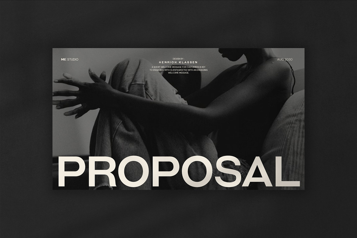 Brand Proposal Presentation Template, a Presentation Template by Graphpexel (Photo 5 of 10)