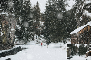 50 Snow Photo Overlays