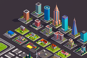 Polygonia City Low Poly Asset Pack