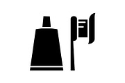 Dental icon design template, a Solid Icon by Sumberpangan (Thumbnail 1 of 3)