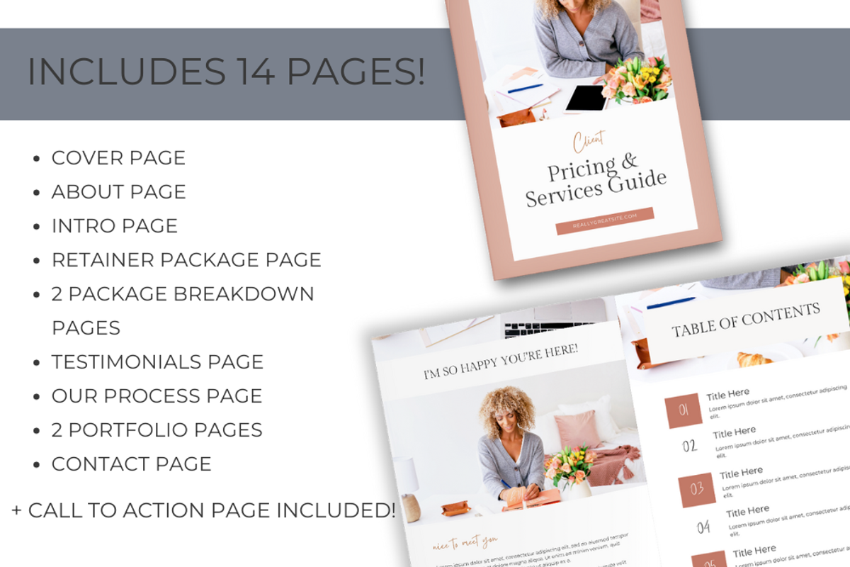 Chloe Richards Pricing&ServicesGuide, a Templates & Theme by Lady Boss Studio (Photo 7 of 9)