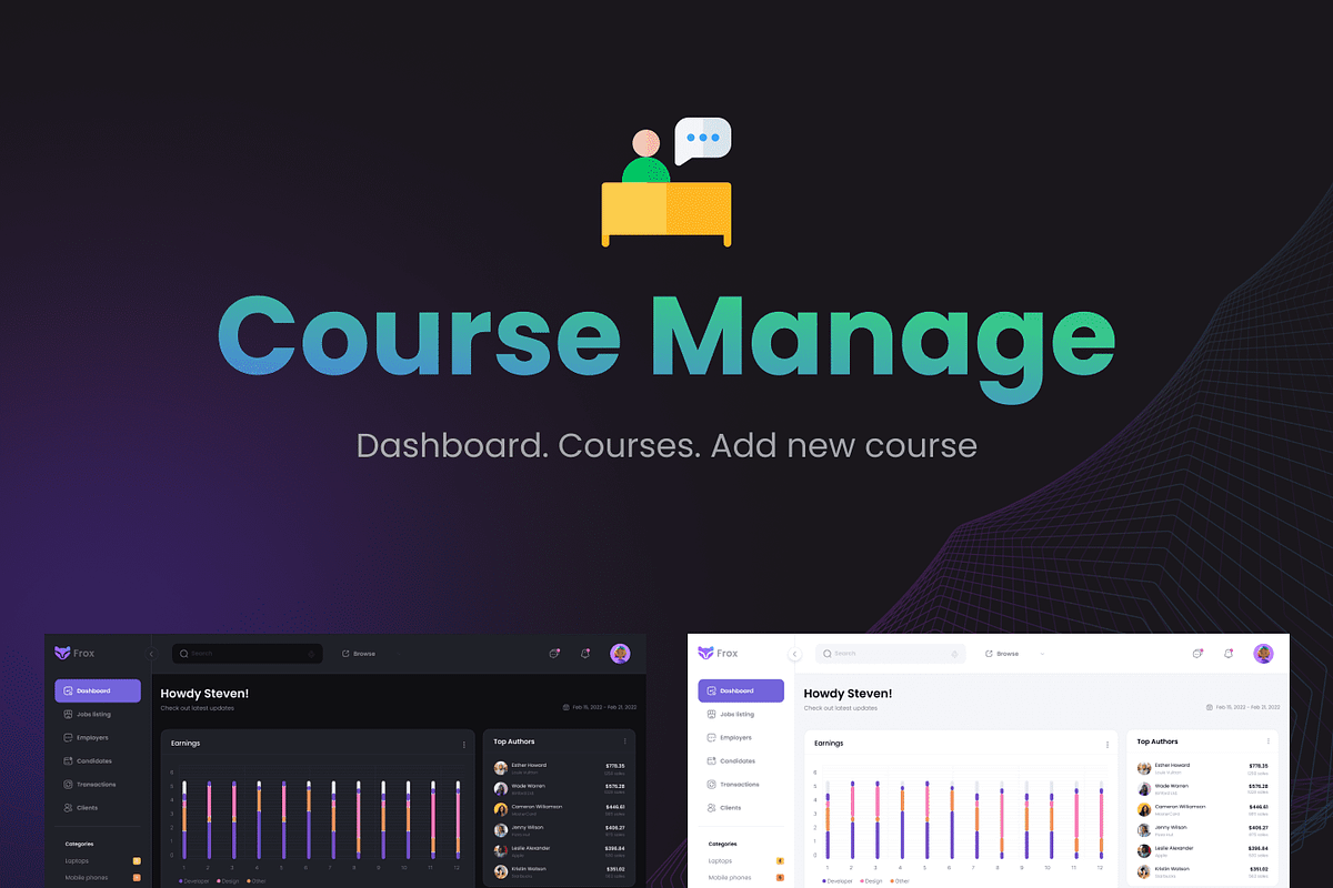 Frox - TailwindCSS Dashboard, a HTML Template by AliThemes (Photo 18 of 19)