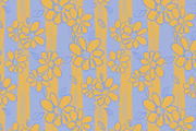 Sunny yellow stripes blooms pattern, a Pattern Graphic by Cotton Melon pattern Shop (Thumbnail 4 of 6)