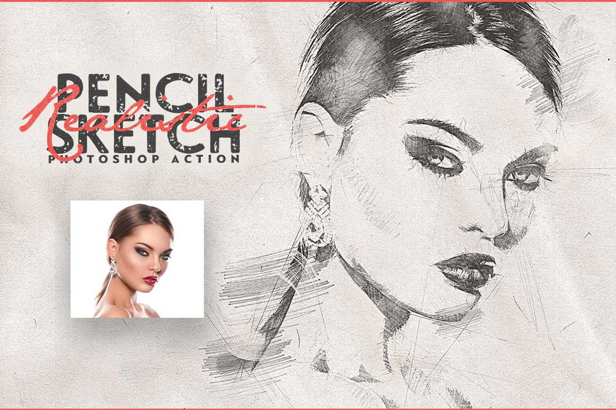 Realistic Pencil Sketch CS3+, an Action Add-On by Amorjesu.com (Photo 16 of 16)