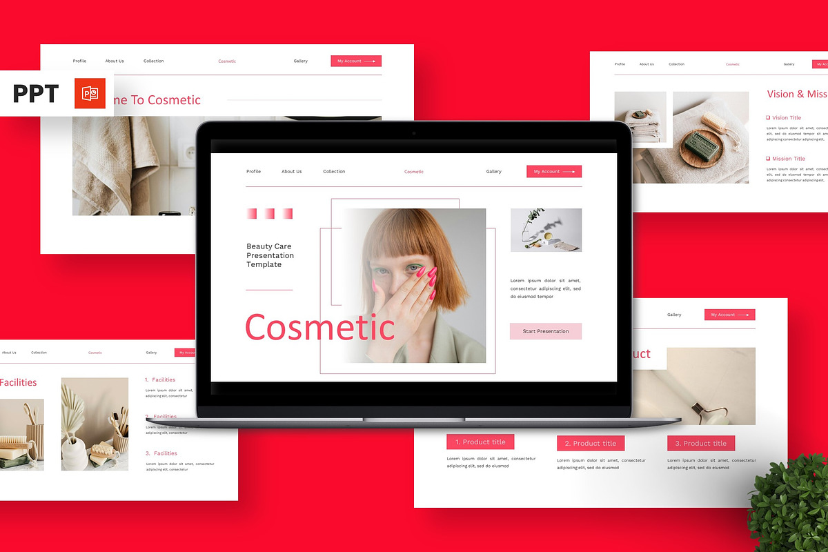 Cosmetic - Beauty Care Powerpoint