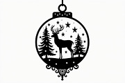 christmas laser cut bundle, christma, a Graphic by Creativeshirt (Thumbnail 16 of 16)