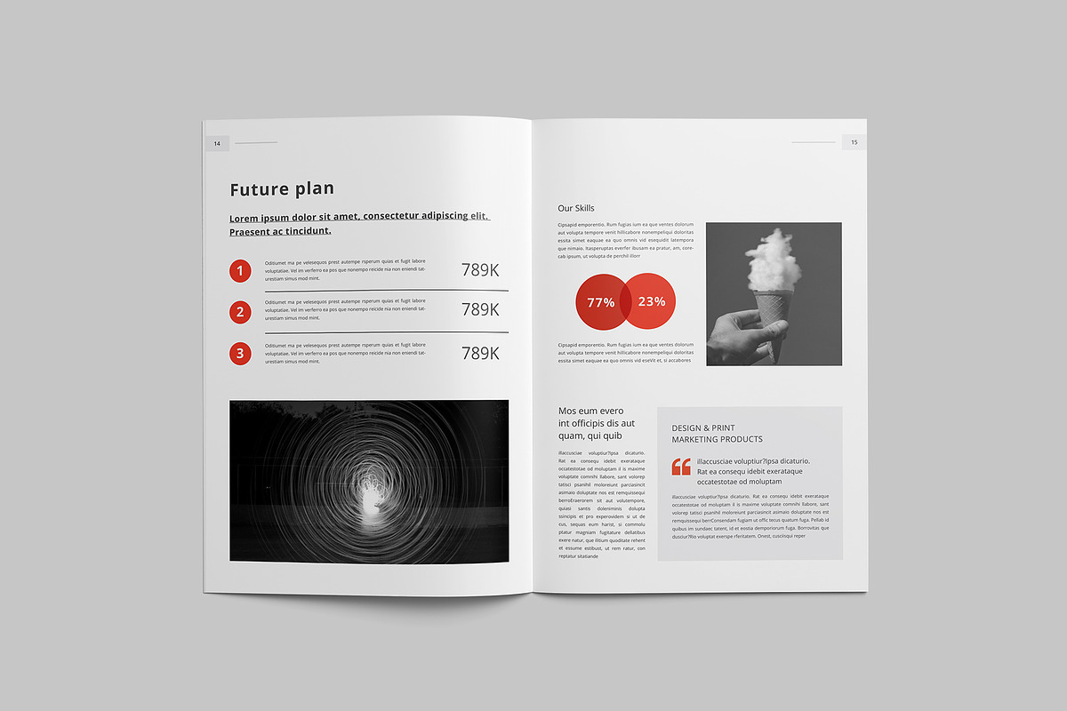 Brochures design, a Brochure Template by Tanber Hossen (Photo 4 of 13)