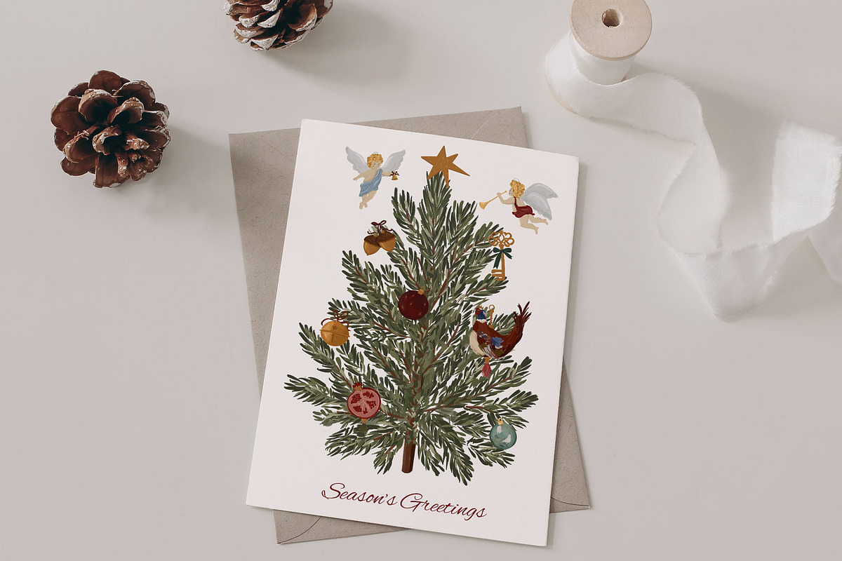 Hand-Painted Christmas Treasures, an Object Graphic by Mio Buono (Photo 9 of 14)