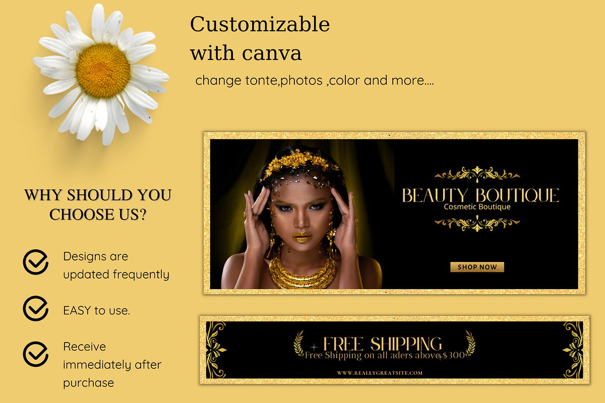 DIY Website Banners Templates, a Landing Page Template by Meoww_Design (Photo 5 of 7)