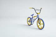 1980s Raleigh Burner BMX Bicycle, a Cars & Vehicle 3D Model by 3DTreatment (Thumbnail 7 of 25)